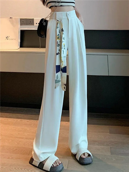 JunoBelle Elegante Witte Pak Broek