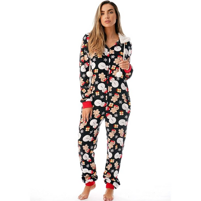 Kerst Onesie voor Dames - Zachte Stof Vrolijke Kersttrui - Mode Vibes