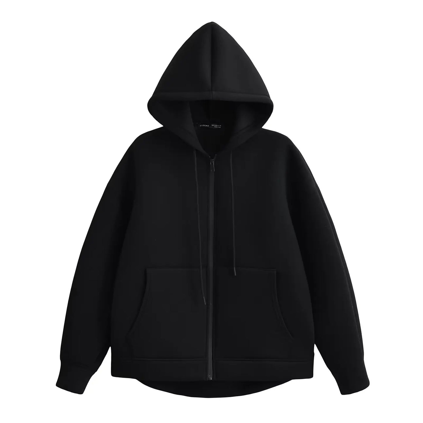 Dames Winterjas Grijze Lange Jas met Capuchon Comfortabel - Mode Vibes