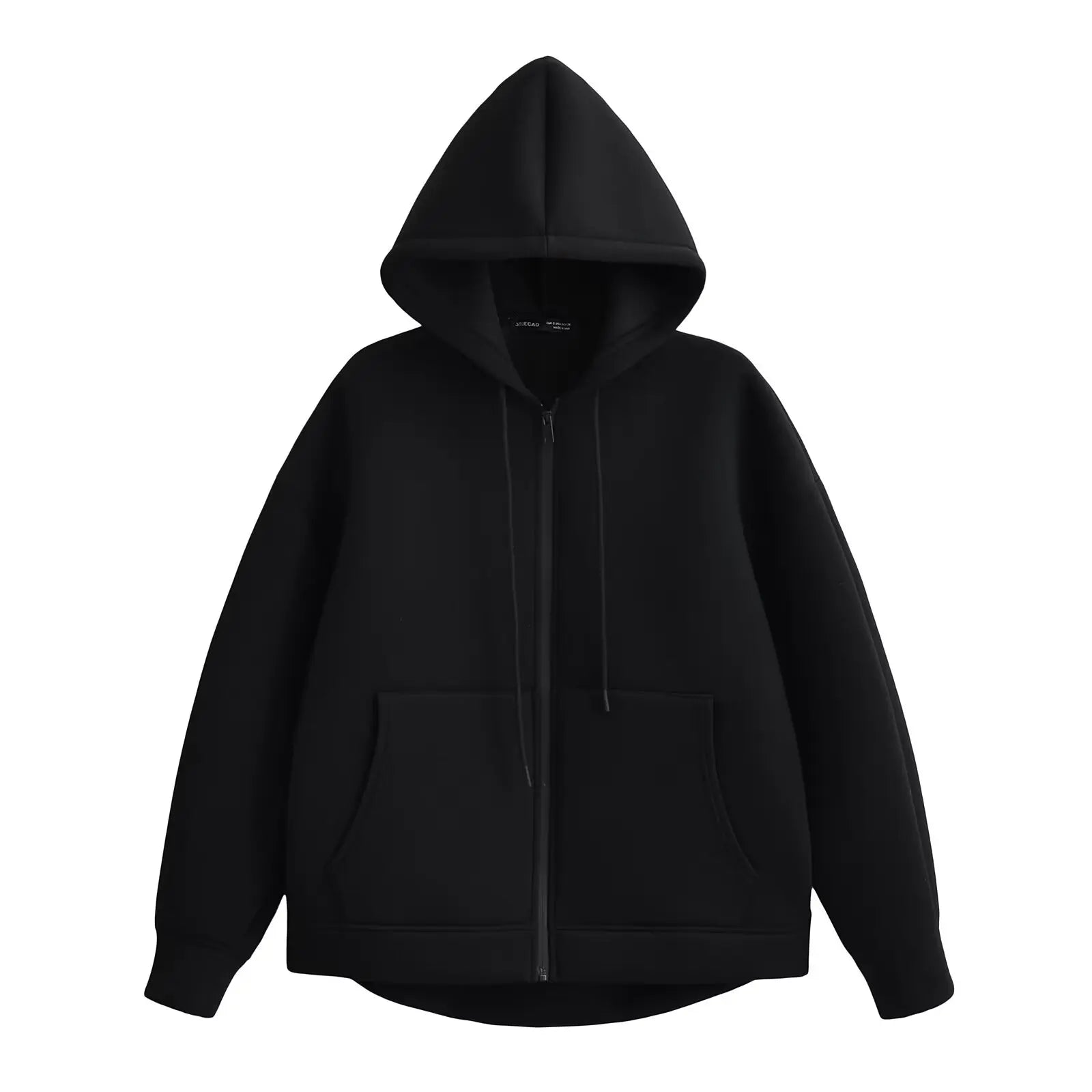 Dames Winterjas Grijze Lange Jas met Capuchon Comfortabel - Mode Vibes