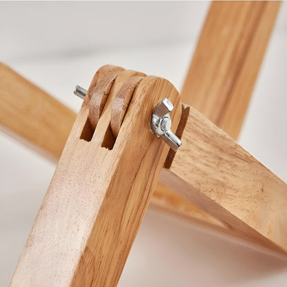 Houten Bureaulamp Flexibel met LED Verlichting