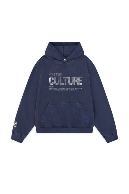 Hoodie met Glitter Opdruk en Kangoeroezak - Mode Vibes
