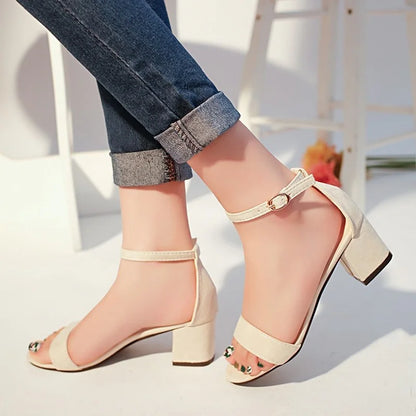 Femina Moda Zomer Pumps met Peep Toe