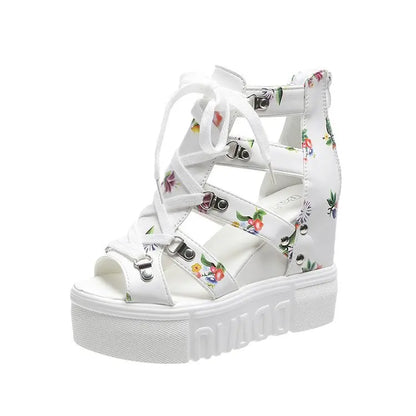 LunaChic Stijlvolle Zomerse Platform Sandalen