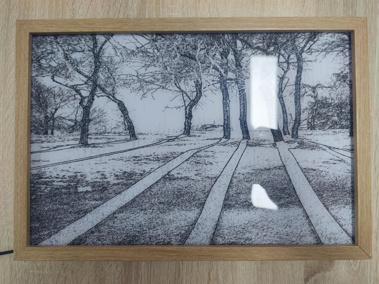 LED Kunstverlichting – Moderne Luminza Schilderij