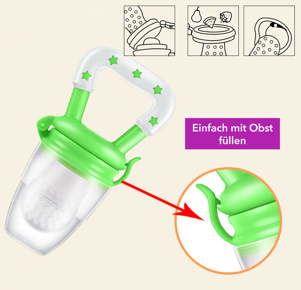 Baby Fruitspeen van BPA-vrij Siliconen