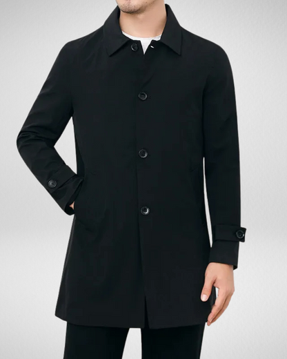 Heren Overcoat Waterafstotend Stijlvol Warm