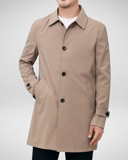 Heren Overcoat Waterafstotend Stijlvol Warm