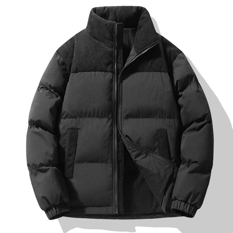 Heren Pufferjack Warm Gewatteerd Winterjas