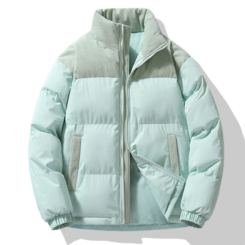 Heren Pufferjack Warm Gewatteerd Winterjas
