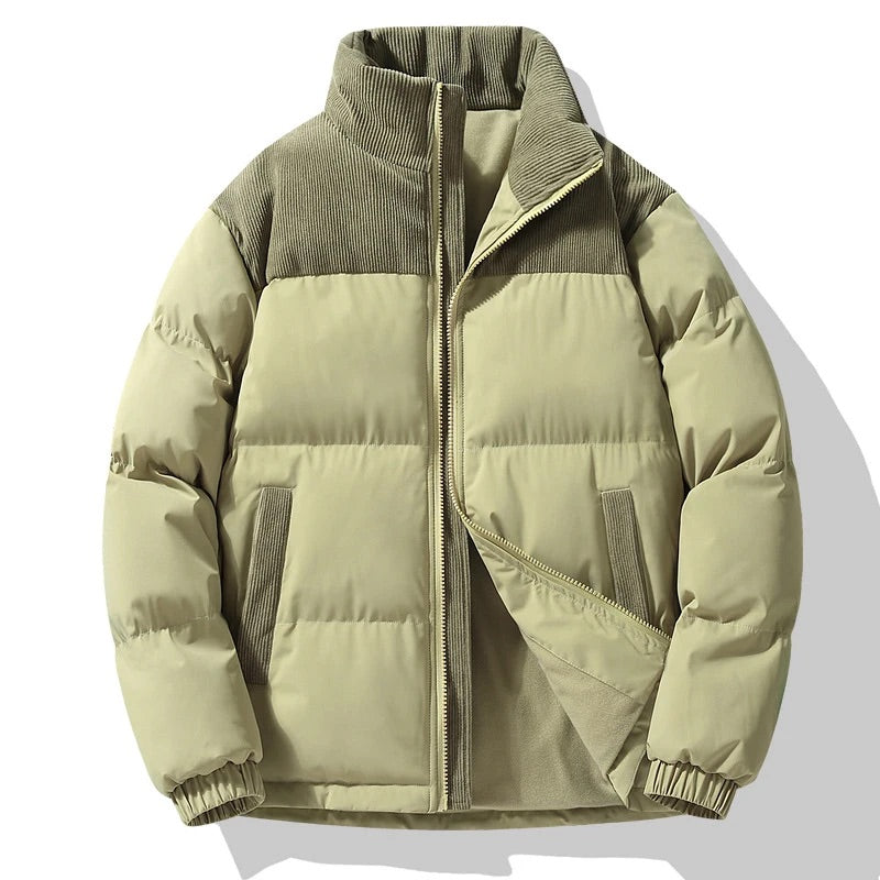 Heren Pufferjack Warm Gewatteerd Winterjas