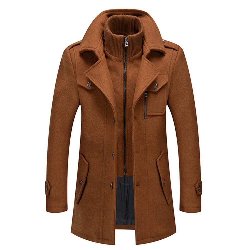 Heren Trenchcoat Waterdicht Met Thermische Voering - Mode Vibes