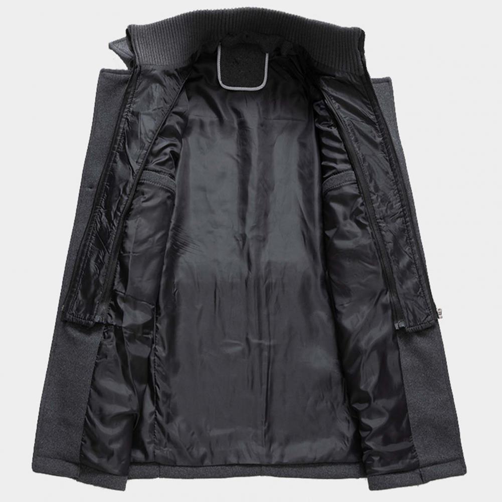 Heren Trenchcoat Waterdicht Met Thermische Voering