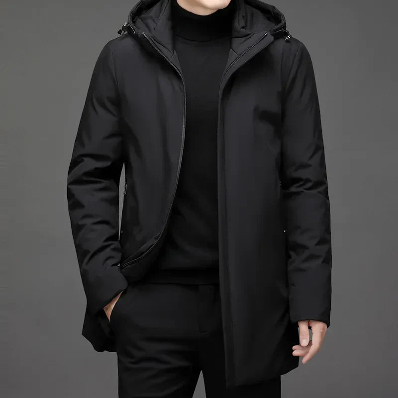 Heren Winterjas Waterdicht met Fleece Voering Warm