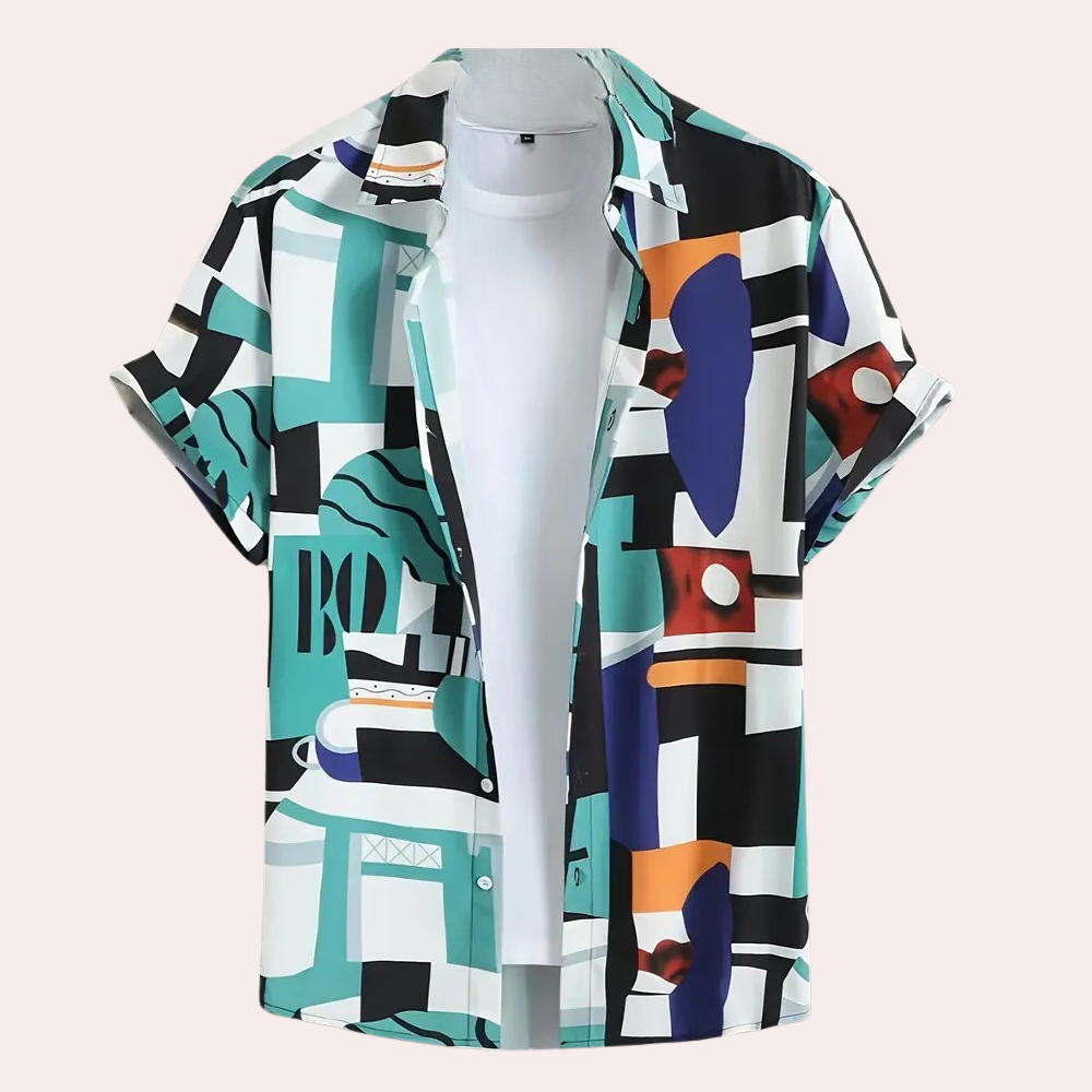 Stijlvol Overhemd voor Mannen Hip Design - Mode Vibes