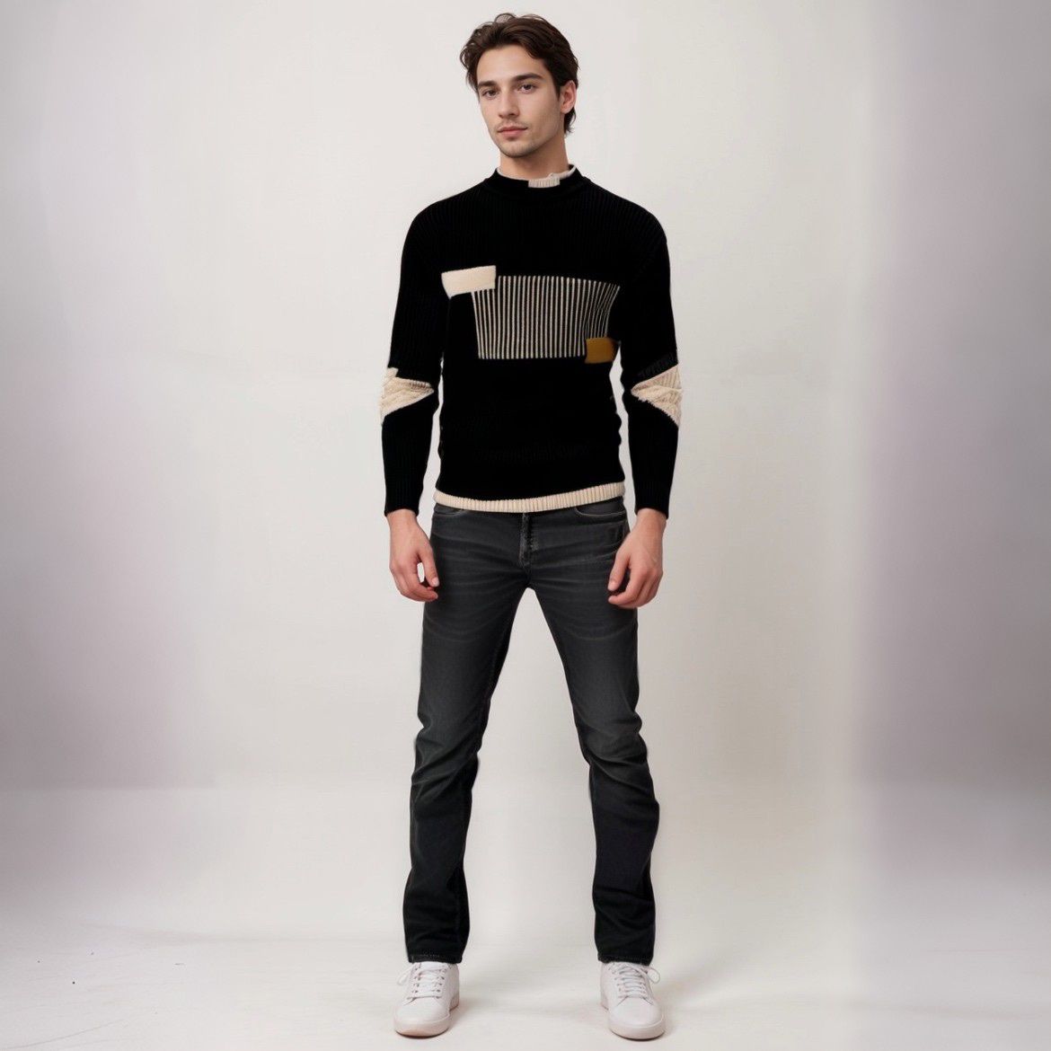 Noah Herentrui Gebreid Modern Design