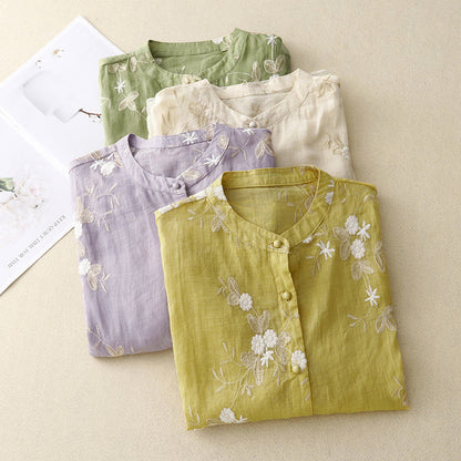 Dames Blouse Transparant Vrouwelijk Model