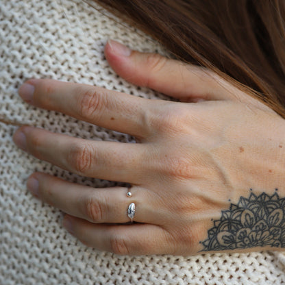 Zilveren Verenring Elegante Simpele Sieraden