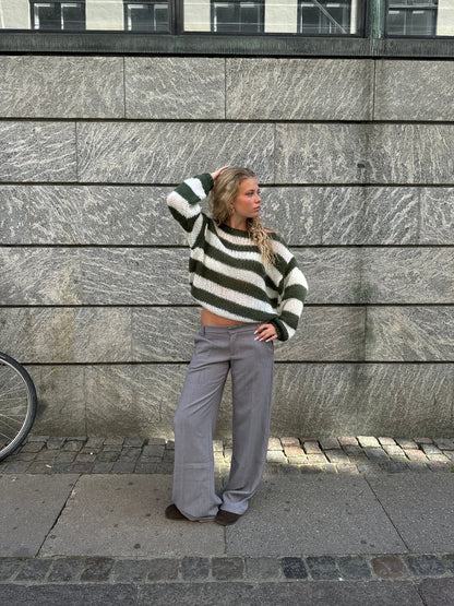 Gebreide Streeptrui voor Vrouw