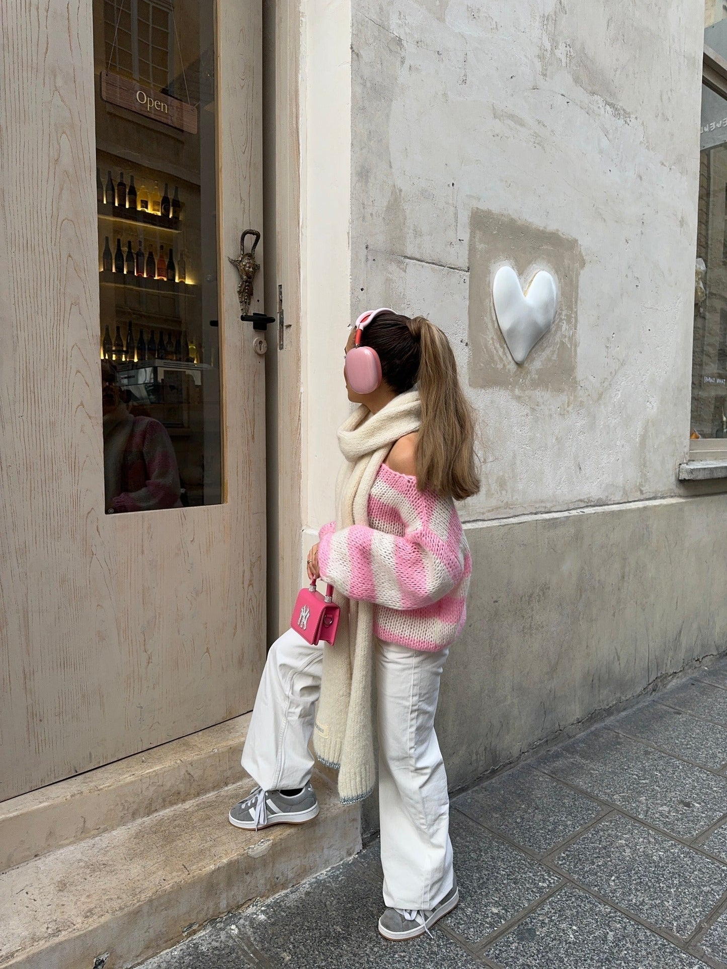 Gebreide Streeptrui voor Vrouw