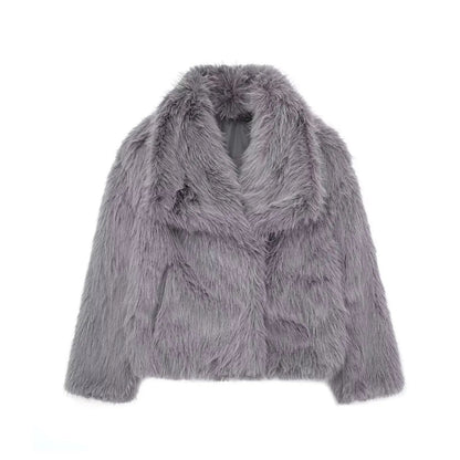 Kunstbont Jas Macy – Stijlvol Luxe en Warm