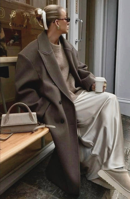 Dames Oversized Jas Lange Warme Parka