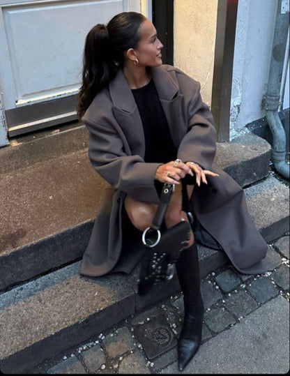 Dames Oversized Jas Lange Warme Parka