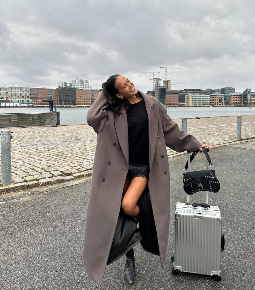 Dames Oversized Jas Lange Warme Parka