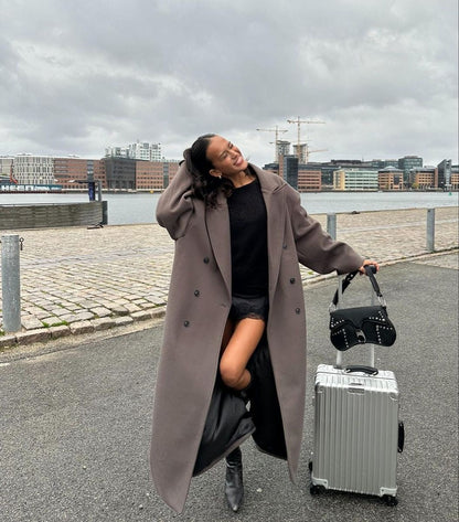 Dames Oversized Jas Lange Warme Parka