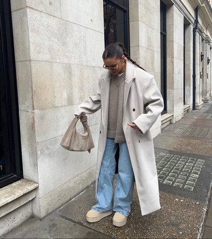 Dames Oversized Jas Lange Warme Parka