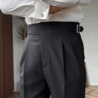 Heren Broek Casual met Gesp voor Dagelijks Gebruik