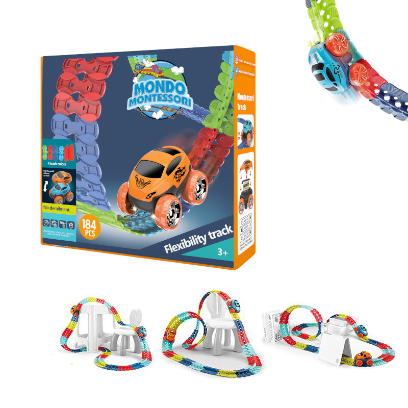 Montessori Speelbaan Flexibel met Tracksysteem