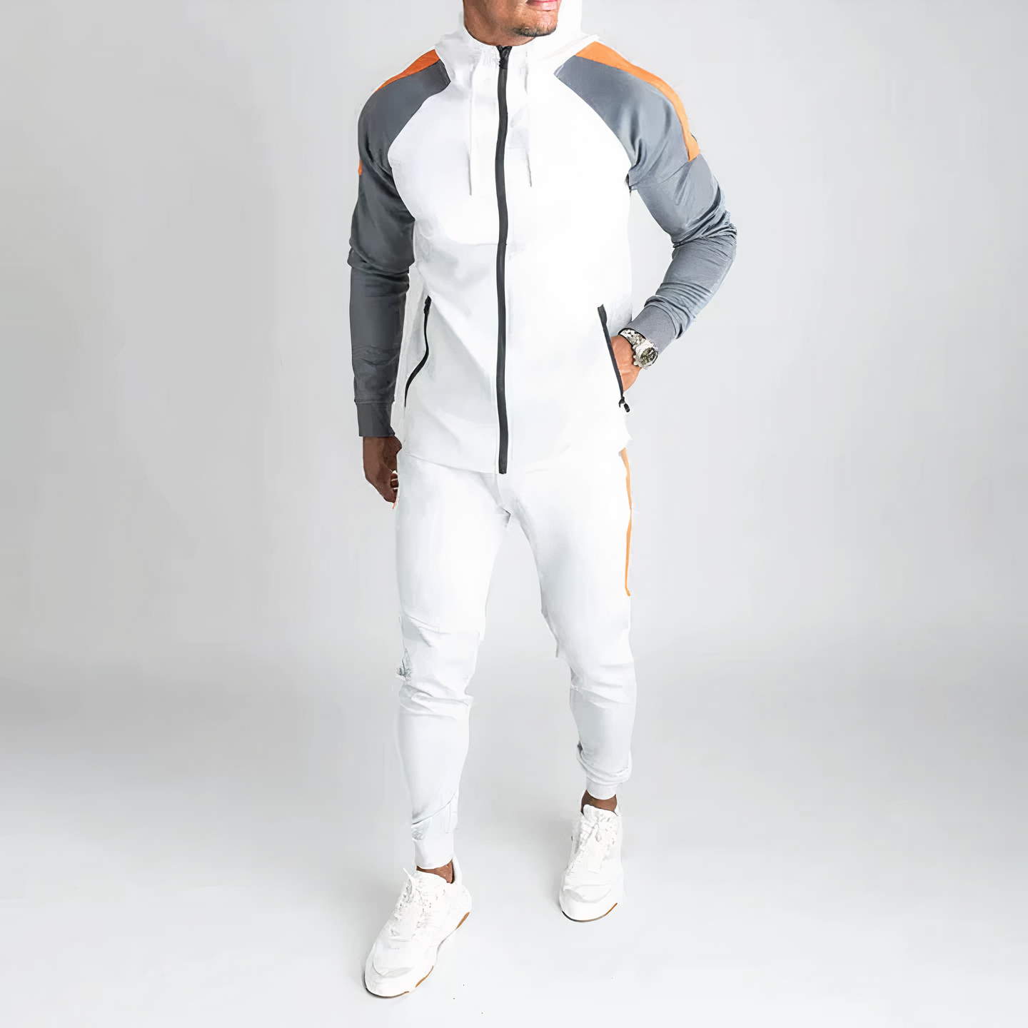Heren Trainingspak Sportief Stijlvol Valor - Mode Vibes