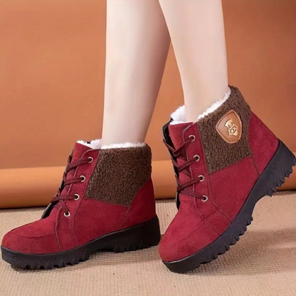 Dames Winterlaarzen Gevoerd Warm en Waterdicht Sienna - Mode Vibes