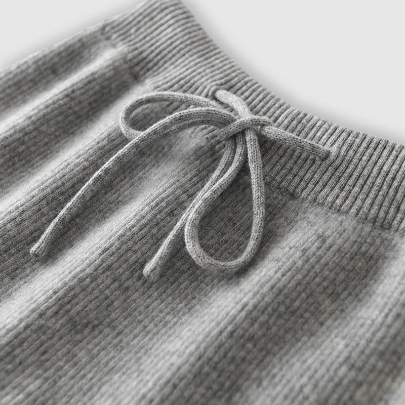 Ieva Broek – Dames Kasjmier Wijde Pantalon