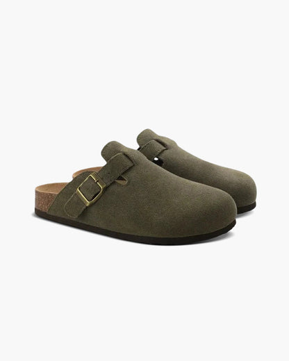 Heren Clog Suede Comfortabel Ergonomisch Voetbed