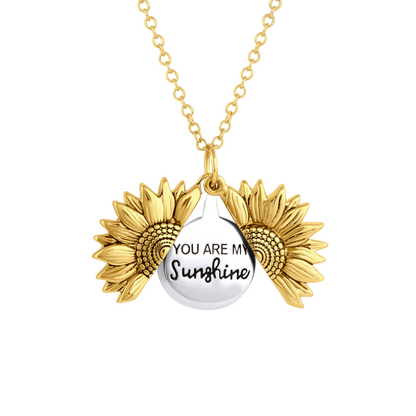 Damesketting Zon Motief Gouden Halsketting - Mode Vibes