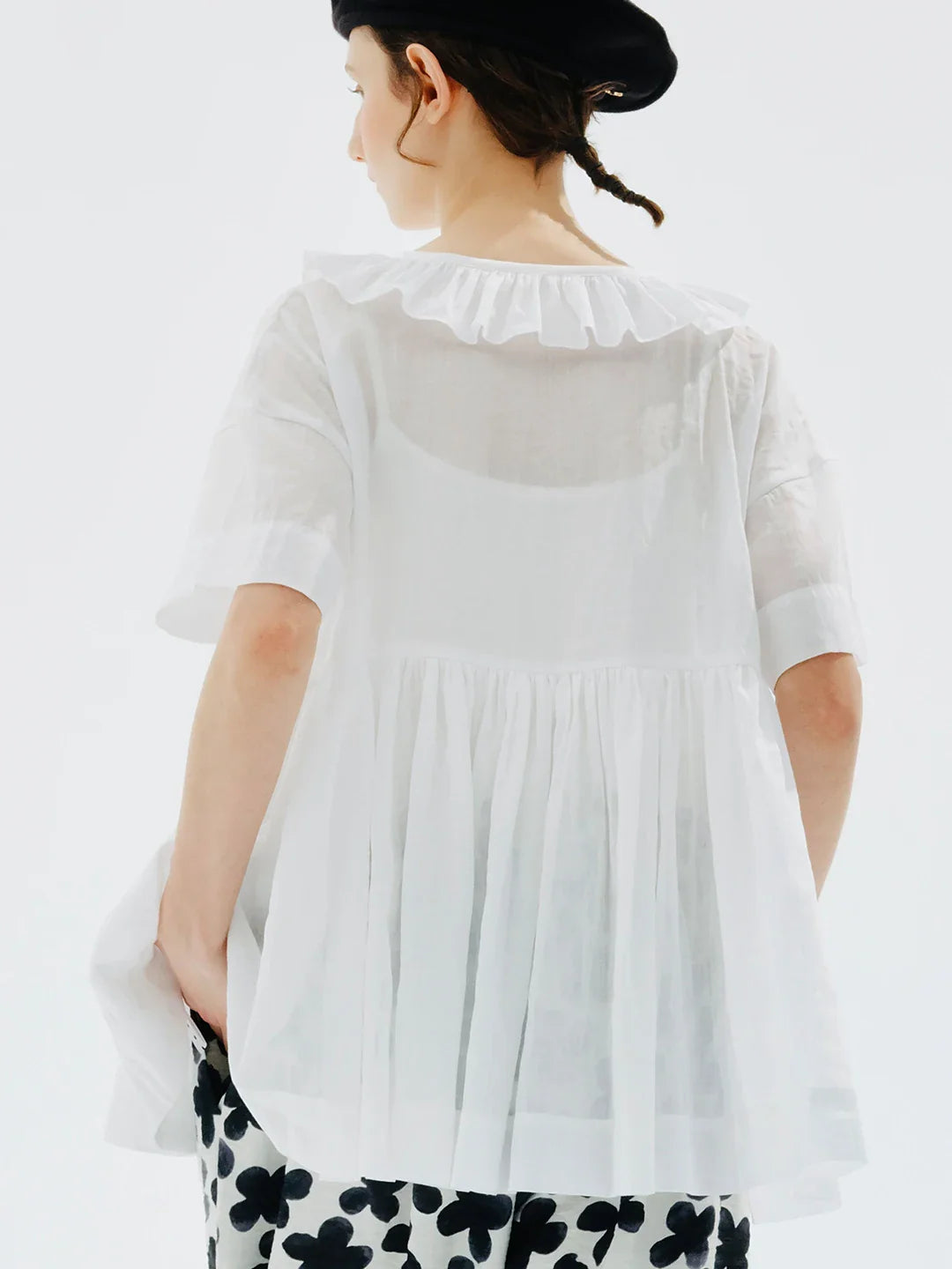Glimmende Zon Elegante Zomerblouse