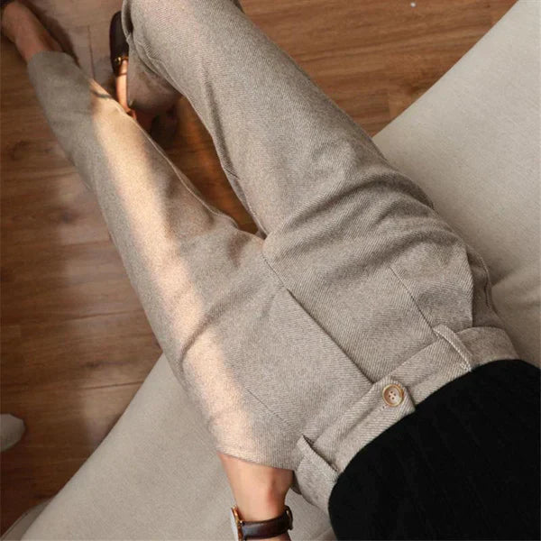 Warme Wollen Broek voor Dames Winter