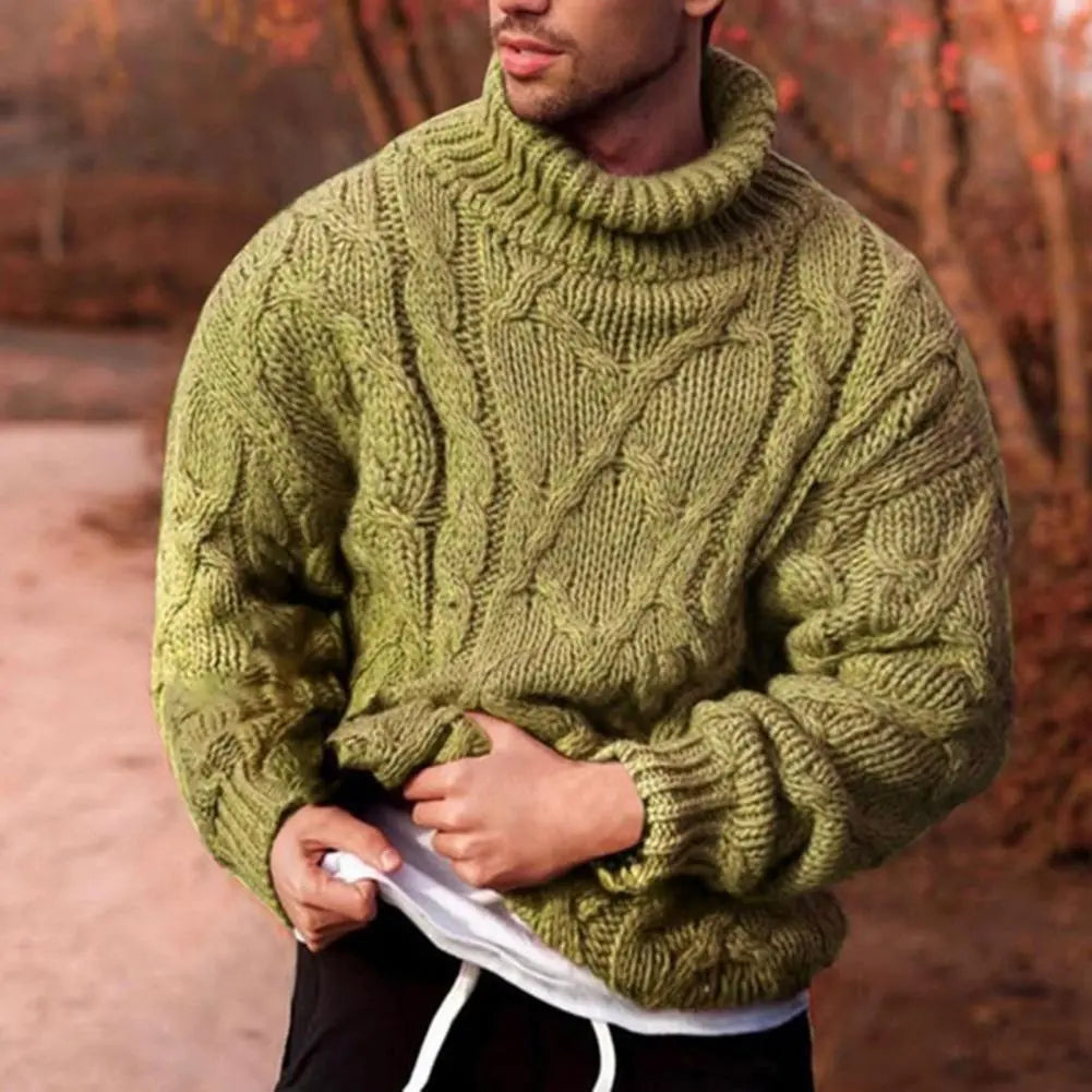 Gebreide trui voor heren Gevlochten Look Jenson - Mode Vibes