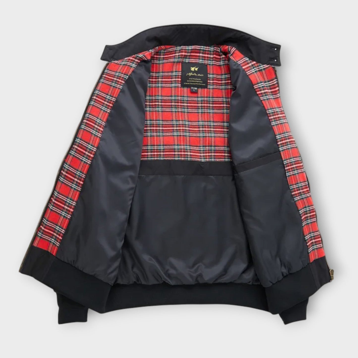 Heren Bomberjack Klassiek Leder Look