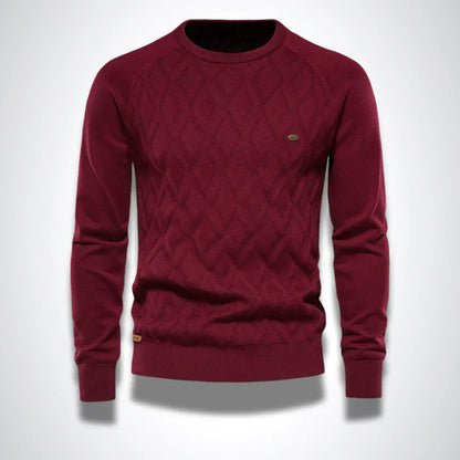 Gebreide Heren Trui Stijlvol Warm Jurre Design