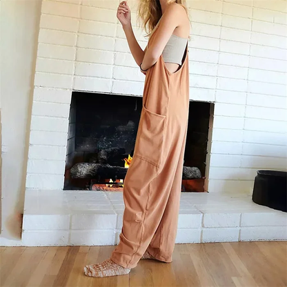 Vrouwelijke Jumpsuit Baggy Zomerjurk Relaxt