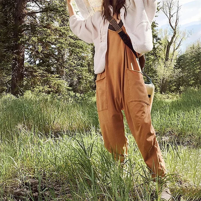 Vrouwelijke Jumpsuit Baggy Zomerjurk Relaxt