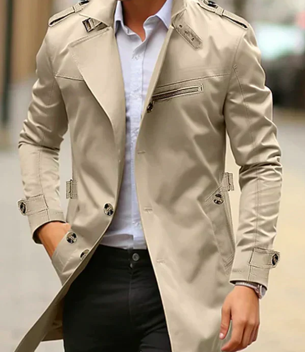 Jack | Tijdloze en Elegante Trenchcoat 0
