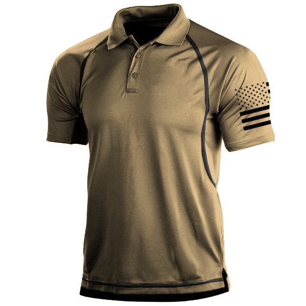 Jasper | Ademend Polo -shirt op maat gemaakt met sportieve mouwen