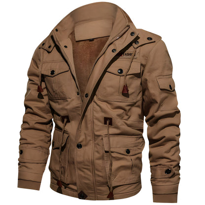 Jaxon | Giacca Invernale Uomo Calda con Cappuccio e Tasche Multiple 3