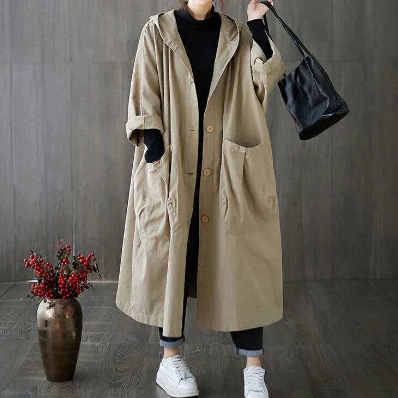 Jessica | Lichtgewicht en veelzijdige oversized trenchcoat 4
