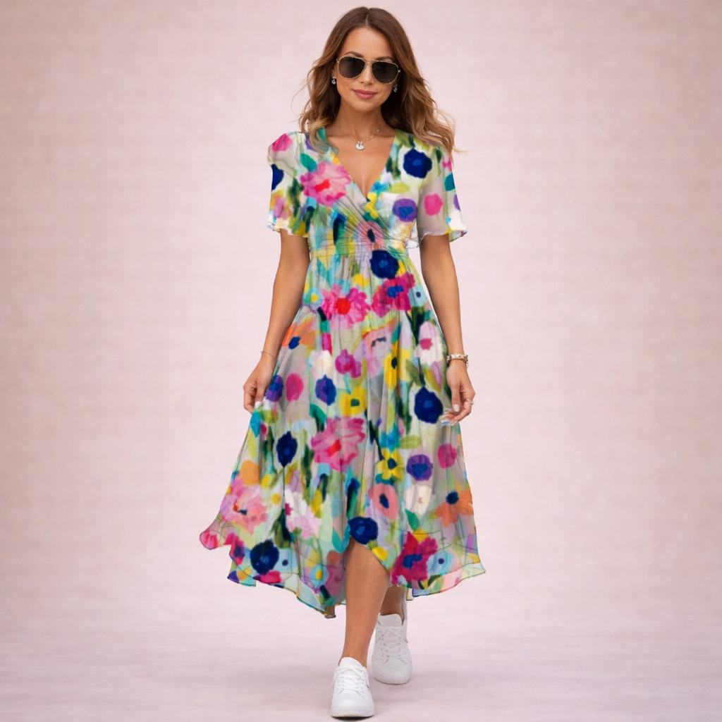 Jet | Jurk met elegant silhouet en ademende stof 1