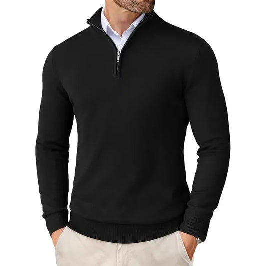 Jibbe | Elegante herentrui met ritssluiting 0